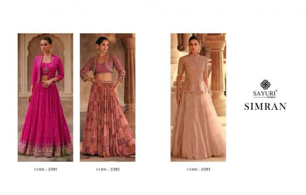 Sayuri Simran Chinnon Silk Designer Wedding Collection